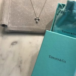 Tiffany & Co. Cross Pendant Necklace